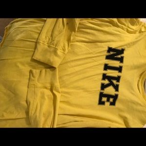 Yellow Nike long sleeve